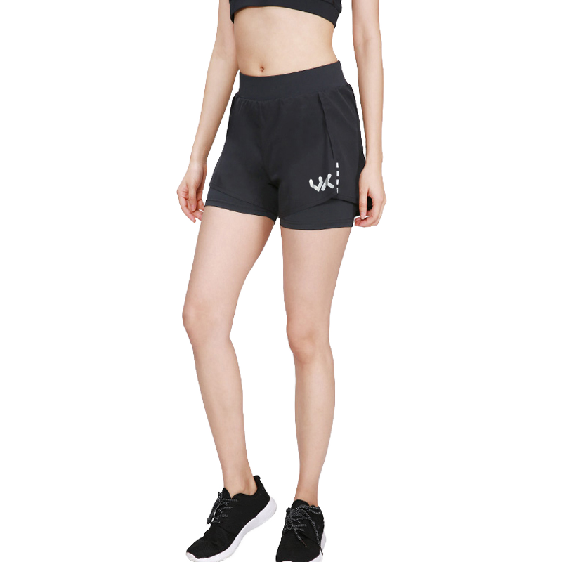 Shorts De Entrenamiento 2 En 1 Para Mujer